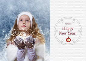 New Year greeting